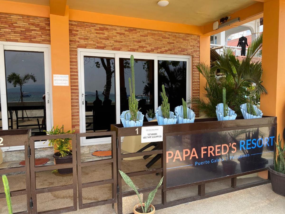 Papa Freds Beach Resort Puerto Galera Esterno foto